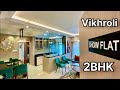Biggest Luxury 2BHK Apartment in Vikhroli East || Nearing Possession ||