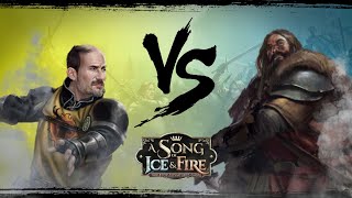 ASOIAF Battle Report Season 4 : Baratheon (Stannis) vs Stark (Greatjon)