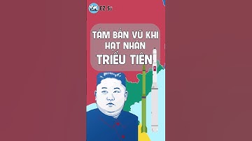 Tầm bắn vũ khí hạt nhân Triều Tiên #vukhihatnhan #trieutien #ezsu