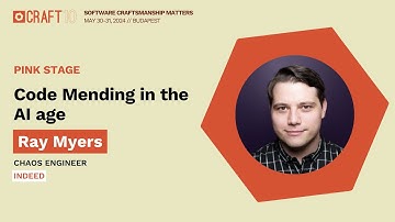 Code Mending in the AI age - Ray Myers | Craft Conference 2024