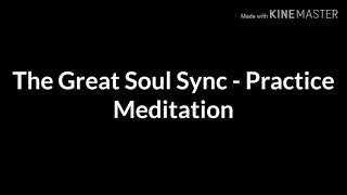 The Great Soul Sync - Practice Meditation