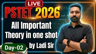 PSTET Exam Preparation 2026 | PSTET CDP Preparation Paper- 01, 02 | Study Fighters | CDP by Ladi Sir