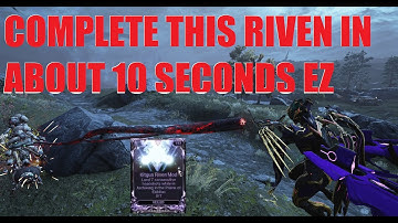 [WARFRAME] Consecutive Headshots While In Archwing Best Method Riven Mod Challenge Guide