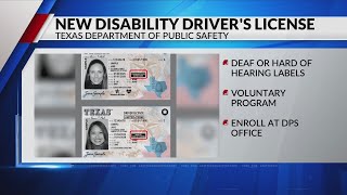 Texas making changes to drivers licensees as part of a public safety initiative