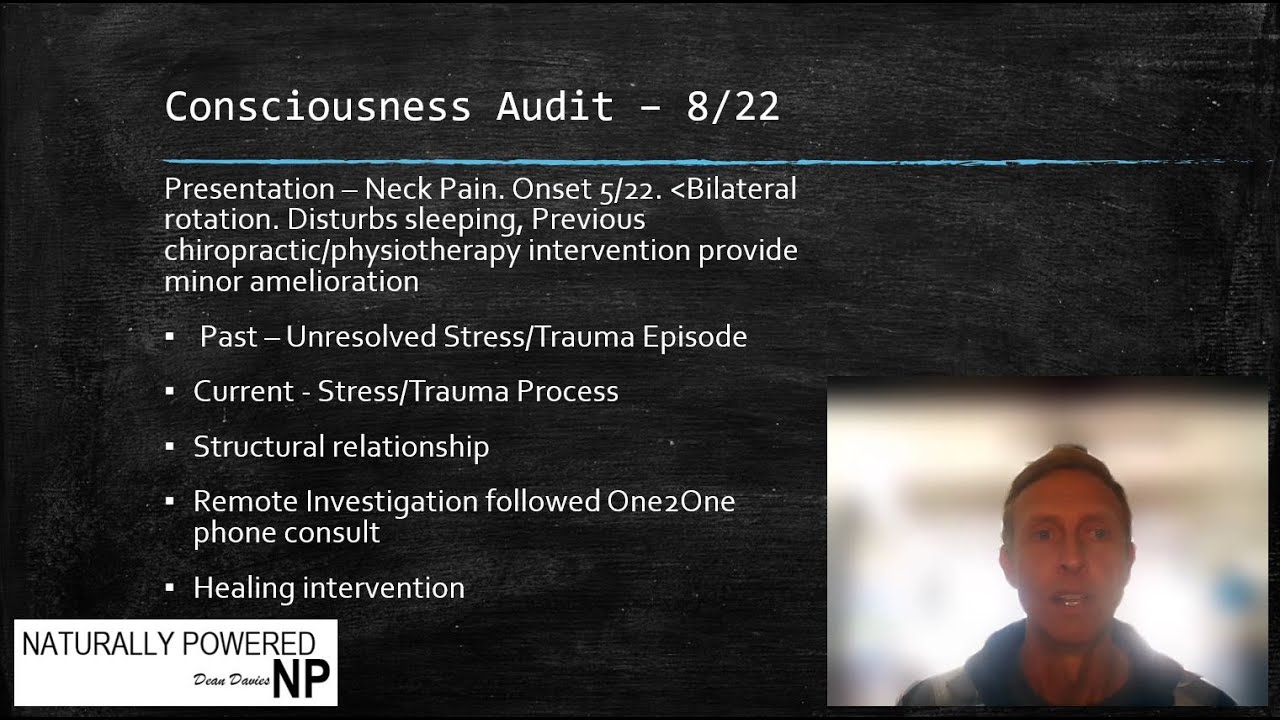 Unresolved survival response causes neck pain