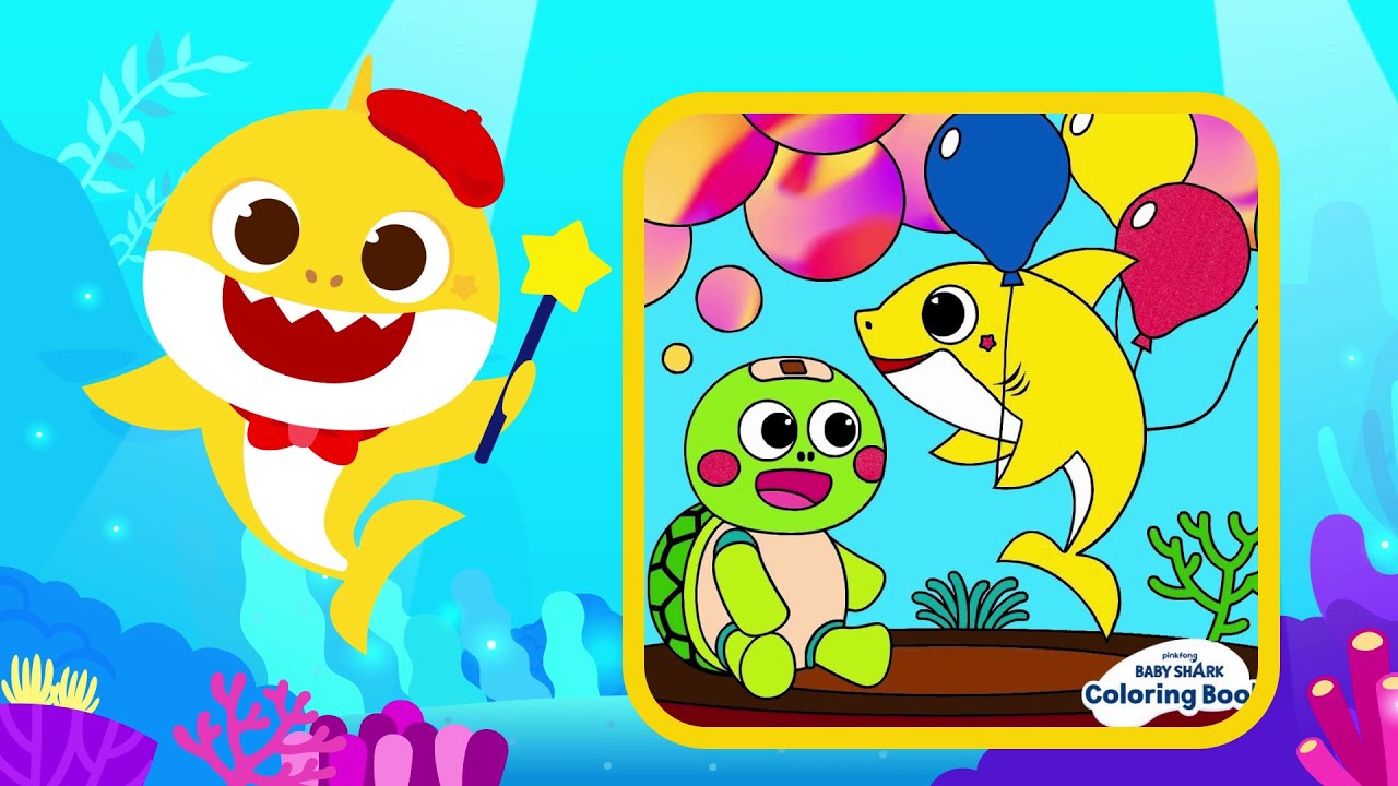 [Winner Announcement] Baby Shark Coloring Book Event 🎁