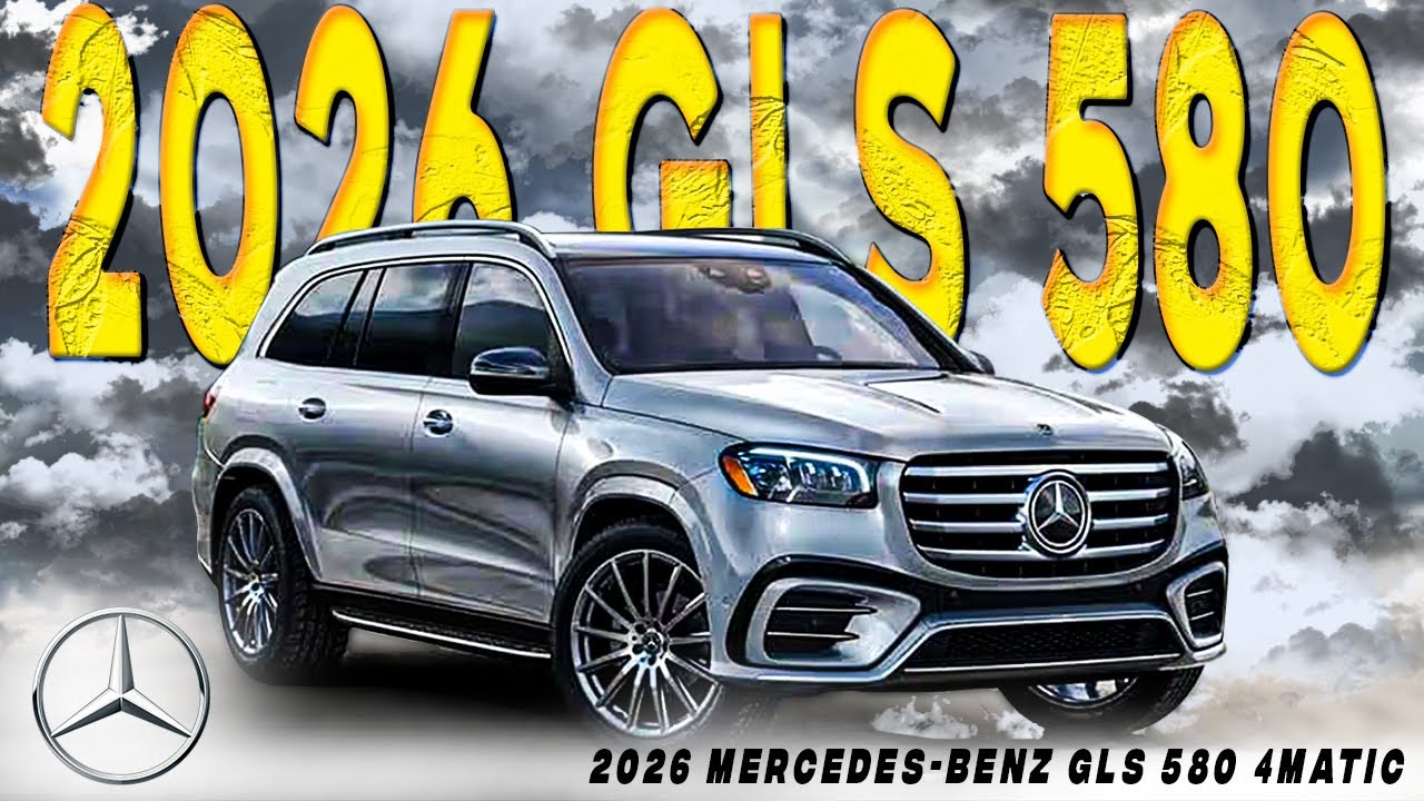 Mercedes GLS 580 2026 года — Роскошный автомобиль с мощным двигателем V8, протестированный на пра...