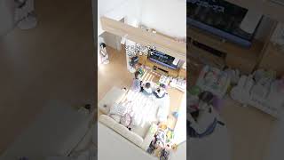 【収納アイデア満載】セカンドリビングで家族みんなが快適に🏠 #ルームツアー #注文住宅 #脱衣所収納 #リビング #shorts