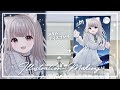 【ILLUSTRATION MAKING】メタルディスプレイ┊︎猫耳女の子を描く🐈⬛🤍 - shirotae nun