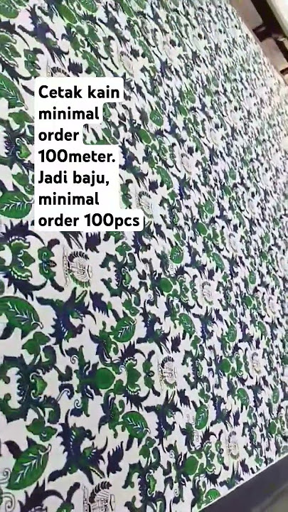 WA.085647595948 Cetak motif sesuai pesanan.#batiksekolah #seragambatik#batikberlogo #batik