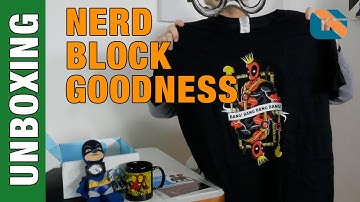 Nerd Block Unboxing November 2014 #NerdBlock
