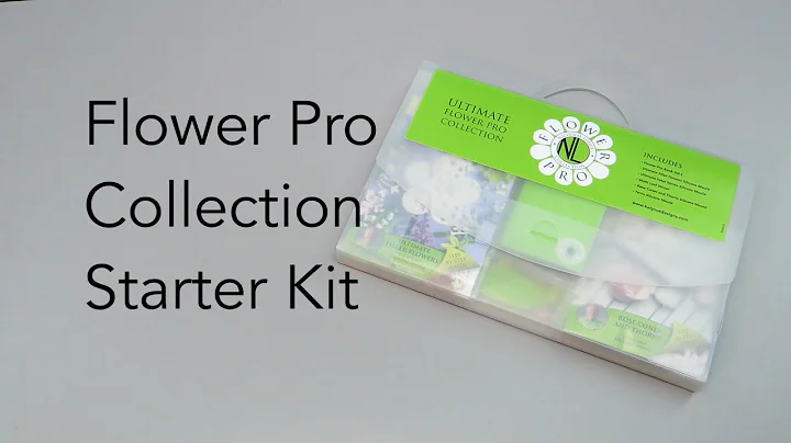Flower Pro Collection Kit for Creating Sugar & Gum...