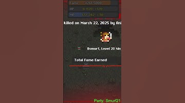 WHAT KILLED ME???  #realmofthemadgod #rotmg #rotmgexalt #twitch #death