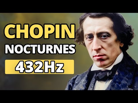 видео: Chopin - The Best Nocturnes & Animated AI Art | 432 Hz | Study, Sleep, Background