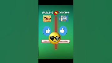 Thumbnail of parle-g vs patanjali doodh biscuit ❓ #comparison #shortfeed #viralvideo #trending #viral #shorts