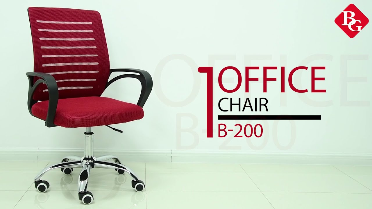 How to assemble Office Chair B200 สาธิตวิธีการประกอบ Office Chair B