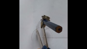 how to construct an 80-degree angle using compass l 80° angle l first method #geometry #construction