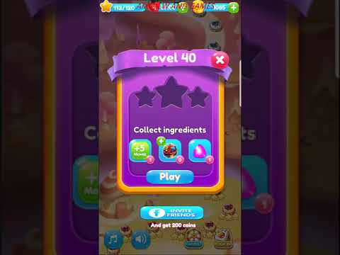 Lollipop Candy 2019: Match 3 Games & Lollipops. Levels 39-41.