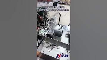 Cabinet hinge full automatic assembly machine, hinge automatic making tools #hingeassemblymachine