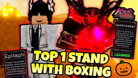 [YBA] King Crimson Boxing is now the *TOP 1 BEST STAND*...