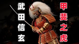 被称为“甲斐之虎”的武田信玄！【武哥分享】COOMODEL武田信玄 纯铜豪华版 1/6可动人偶 模型手办 开箱 兵人测评