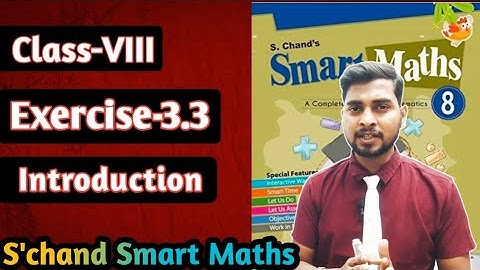 Chapter-3 Understanding Quadrilaterals  || Exercise-3.3 || S
