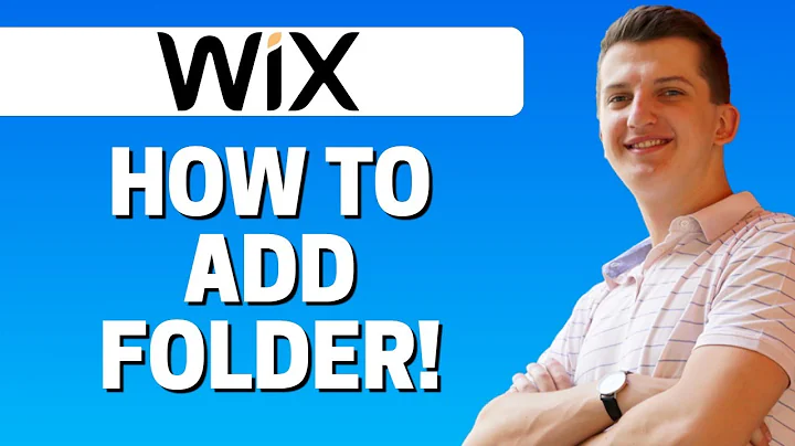 How To Add Folder In WIX 2020