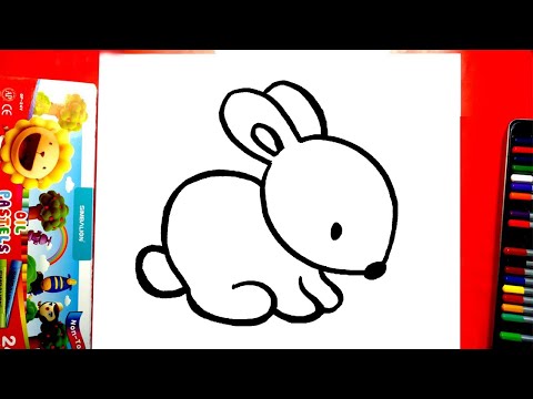 Vẽ con thỏ dễ thương - Cách vẽ con thỏ cute