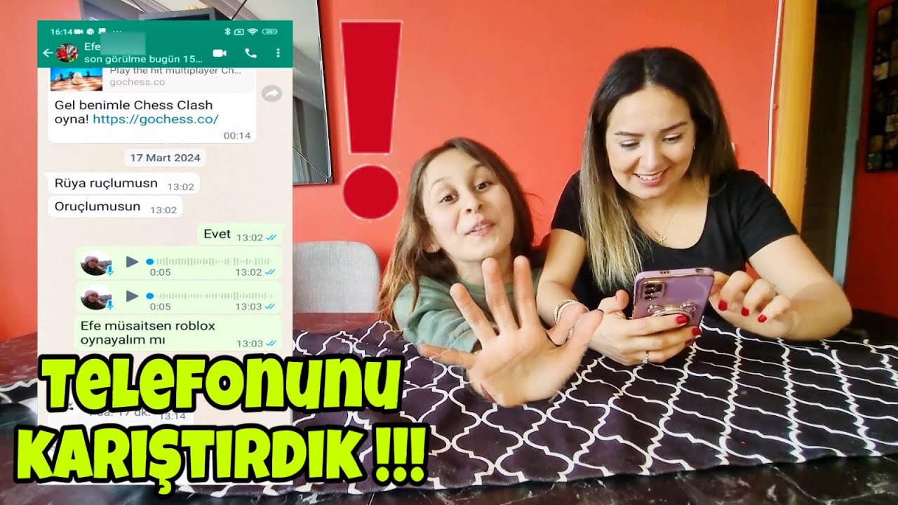 RÜYA'NIN TELEFONUNU KARIŞTIRDIK !! @Rüya Diyarı