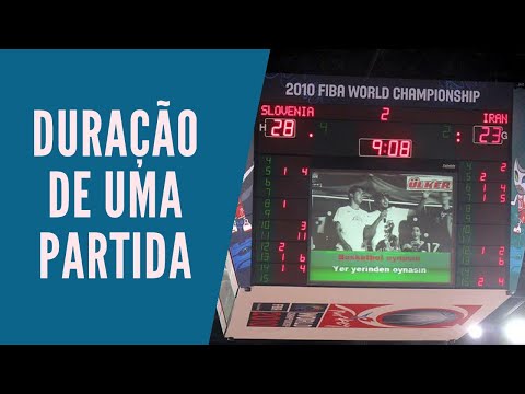 Vídeo: Quanto Tempo Dura Uma Partida De Basquete?