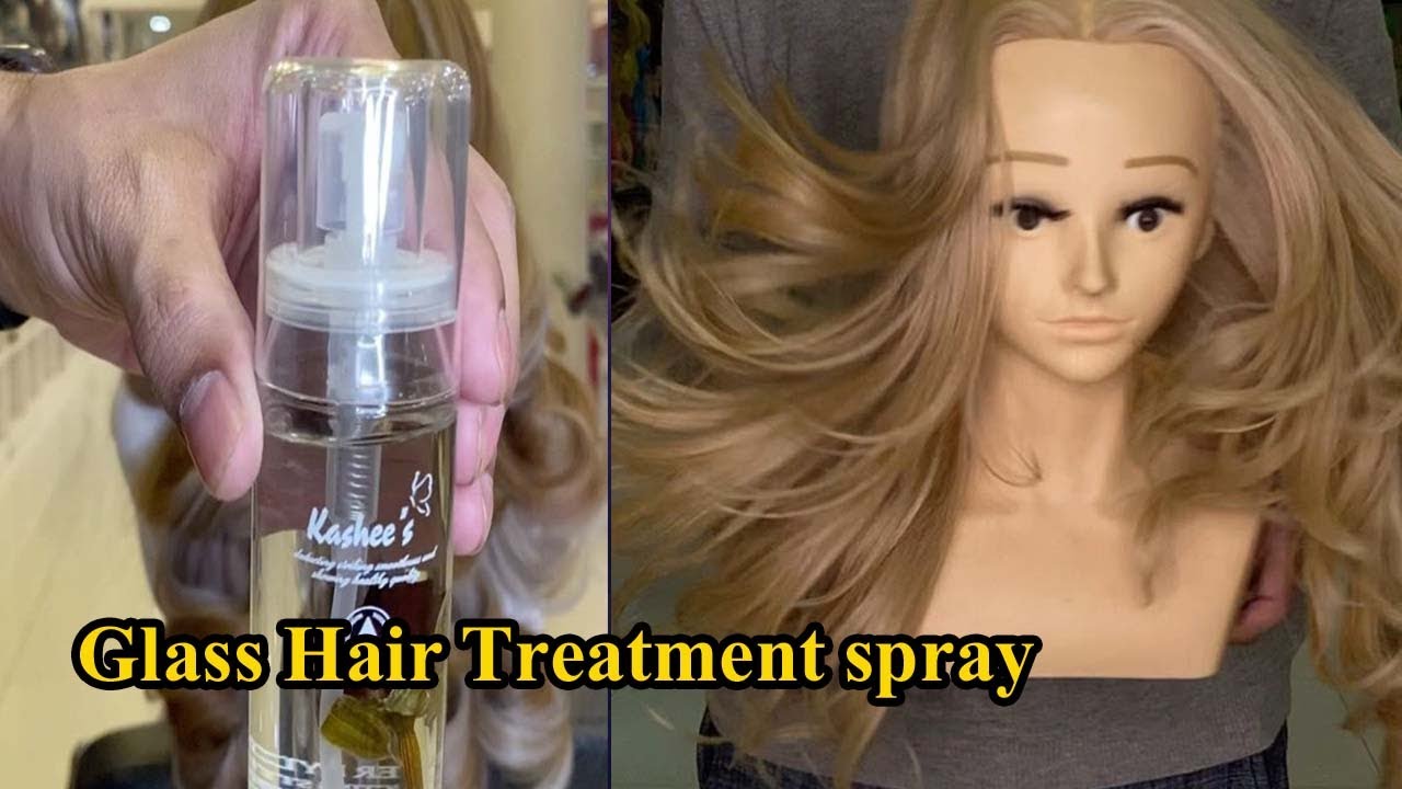 Kashee's Damage Hair Treatment cutting with Kashee’s Glass Hair