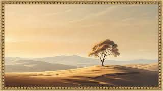 Golden Tranquility – 4K Digital Painting for TV | Serene Landscape Art for Home | 2 Hour Frame Art