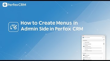 How to Create Menus in admin side in Perfex CRM #PerfexCRM #PerfexCRMMenues #PerfexCRMModules