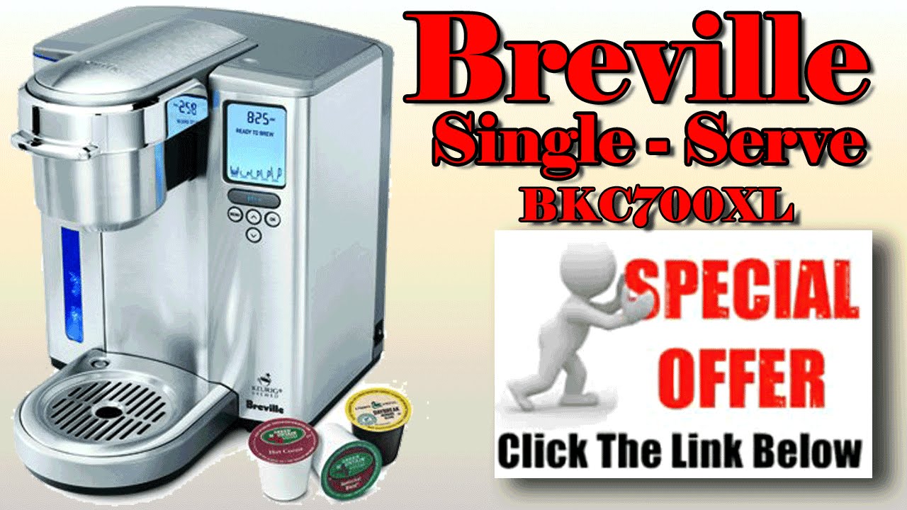 Breville BKC700XL Gourmet Single-Serve Coffeemaker