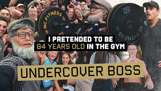 👴 OLD MAN GYM PRANK 💪 | UNDERCOVER BOSS SHOCKS PEOPLE IN HIIT CLASS AT POPULAR GYM