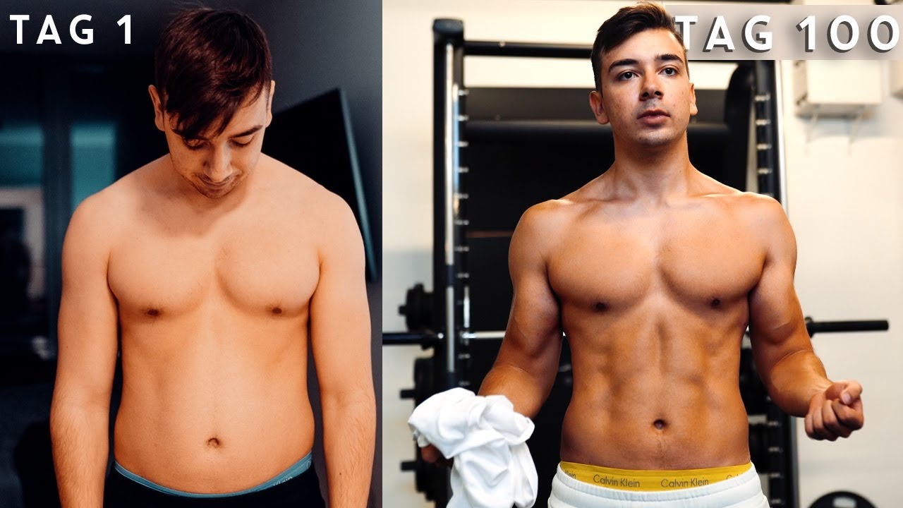 Meine Body Transformation | 90 Tage Sport Challenge REZO
