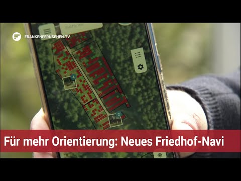 Navi für den Friedhof: Digitaler Plan in Eckenhaid