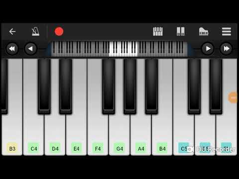 Teri Meri Song On Piano Slow