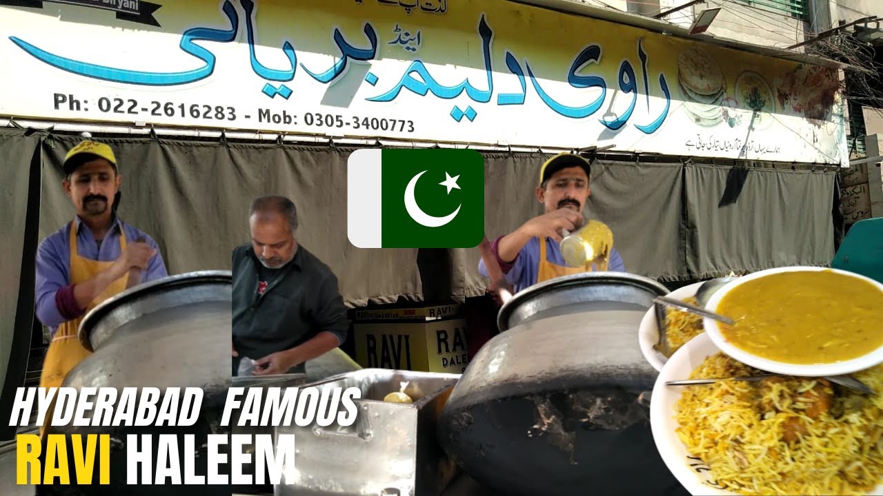 Ravi Haleem Famous Ravi Daleem Hyderabad Haleem And Biryani Street