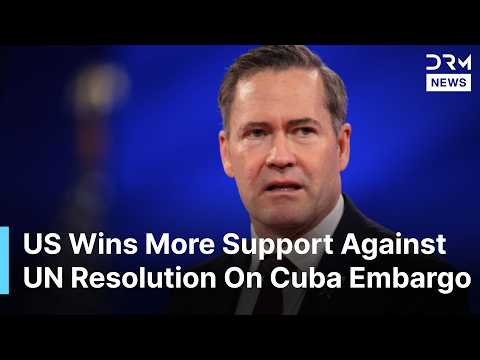 US Wins More Opposition To UN Resolution Condemning Cuba Embargo | AC1D