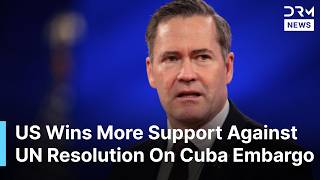 US Wins More Opposition To UN Resolution Condemning Cuba Embargo | AC1D