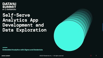 Sponsored by: Sigma | Self-Serve Analytics App Development and Data Exploration