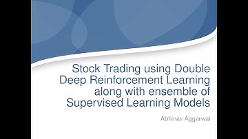Stock Trading using DDRL along with an ensemble of Supervised Learning Models