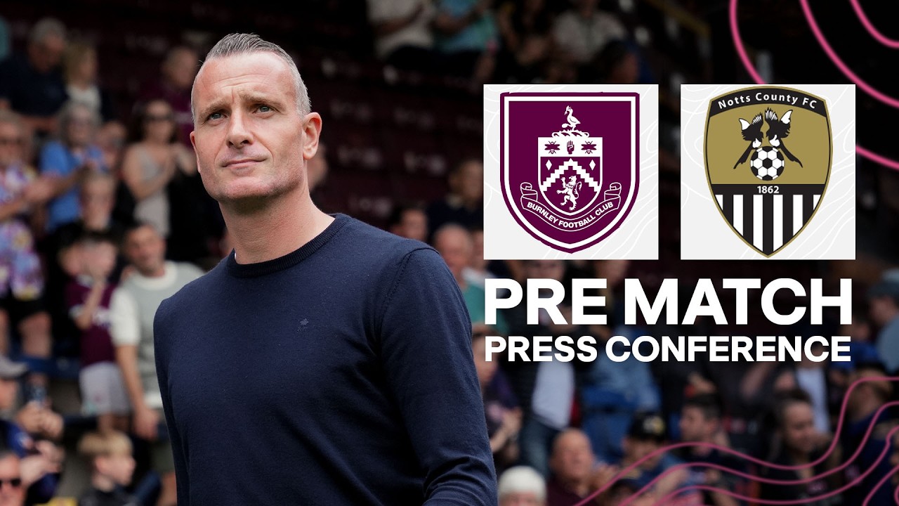 Nicky Hayen's Press Conference Ahead Of Notts County Cup Action | PRESS | Burnley v Notts County