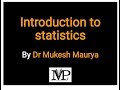 Introduction to Statistics