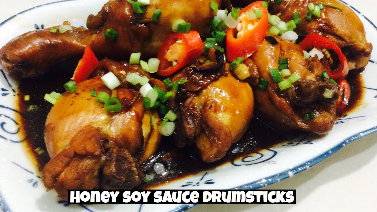 Quick & Easy Soy Sauce Chicken Drumsticks Recipe YouTube