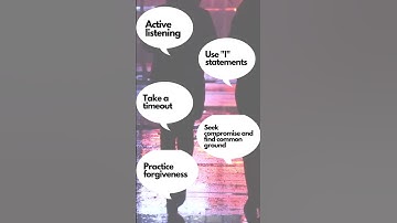 Dealing with Conflict in Relationships: Healthy Communication and Conflict Resolution#shorts #short