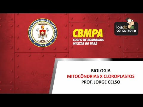 Dica CBMPA - Biologia - Mitocôndrias x Cloroplastos - Jorge Celso