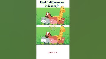 Only 1% Can Find All 3 Differences in 5 Sec! #brainteaser #eyetest #spotthedifference #starkidsbus