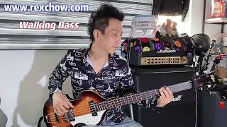 Rex Chow - Walking Bass Höfner Violin Bass 低音結他 2022 August Hong Kong Hk 香港